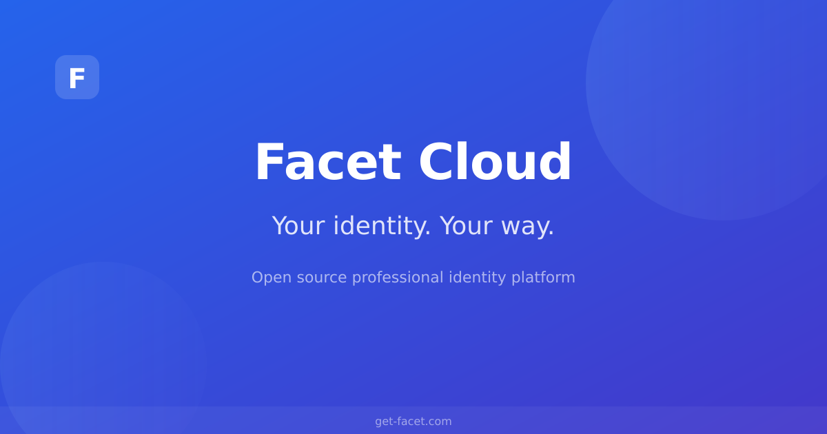 Facet Cloud screenshot